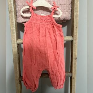 NWOT Baby girl sleeveless jumpsuit